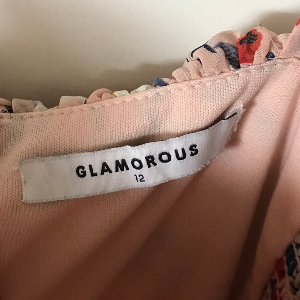 Glamorous Jumpsuit With Ruffle Layer In Floral - Picture 5 of 7